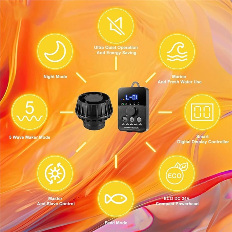 Gerador de Ondas para Aquário  - Powerhead Wave Maker avaliação e preço