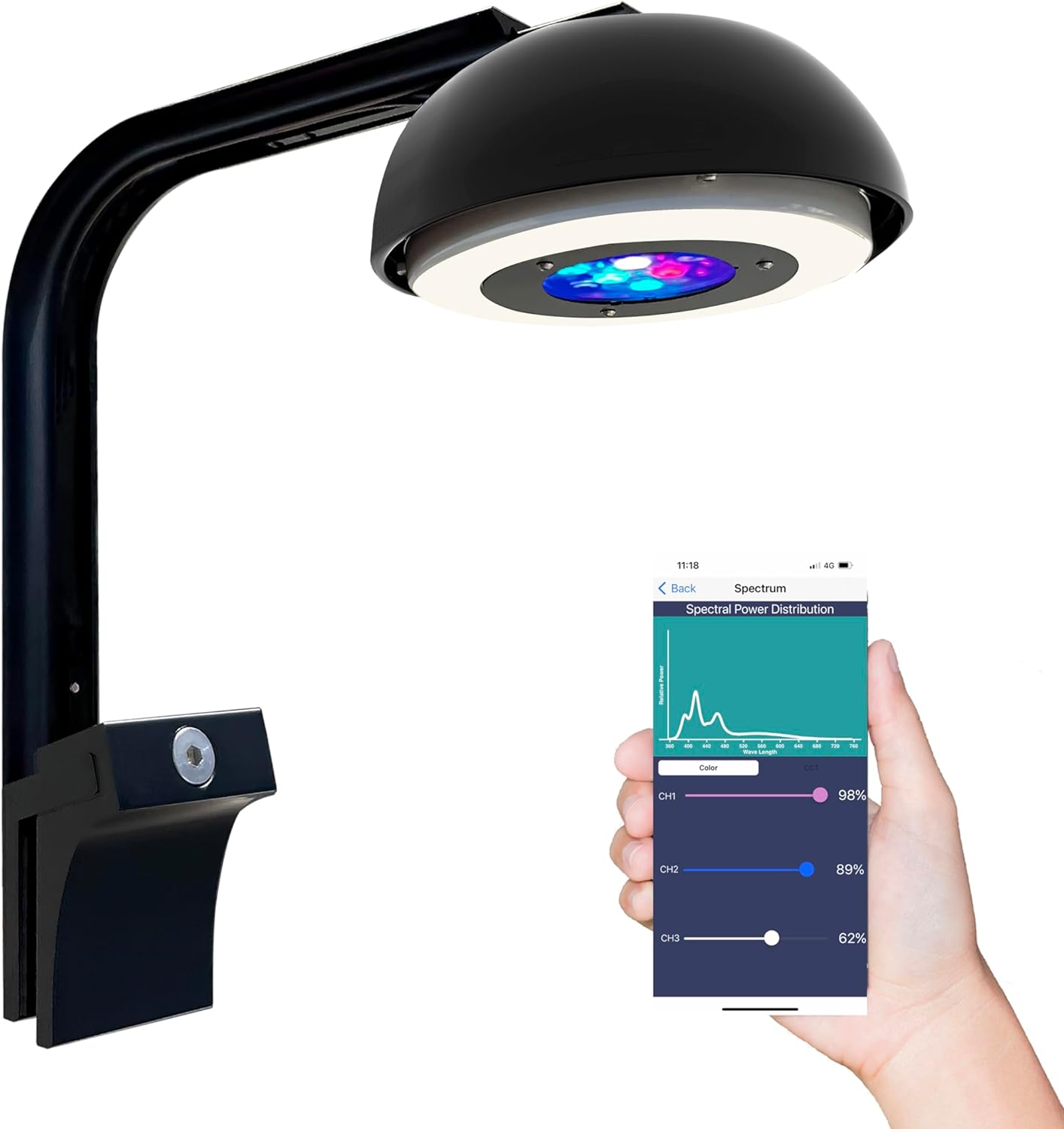 Luz LED Inteligente para Aquár - Marine Aquarium App avaliação e preço