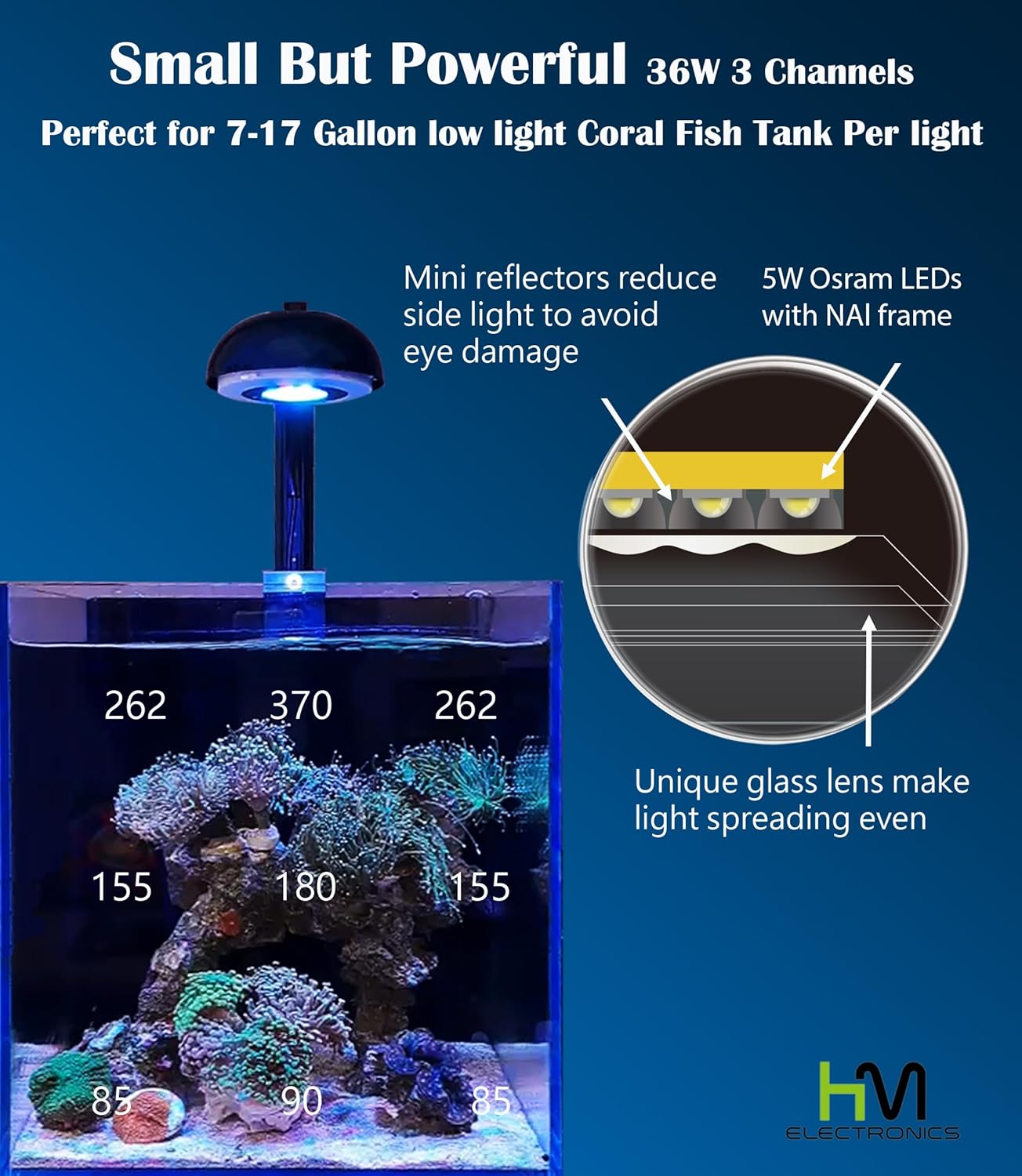 Luz LED Inteligente para Aquár - Marine Aquarium App avaliação e preço