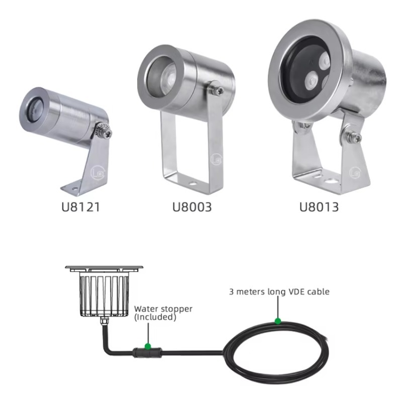 Luz LED à Prova d'Água IP68 pa - Marine Aquarium Youtube avaliação e preço